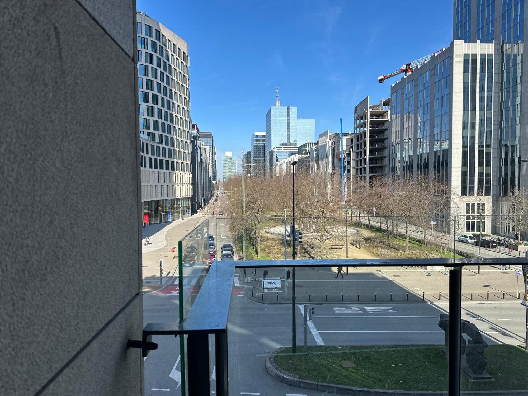 Apartment In Brussels City With Beautiful View Bagian luar foto