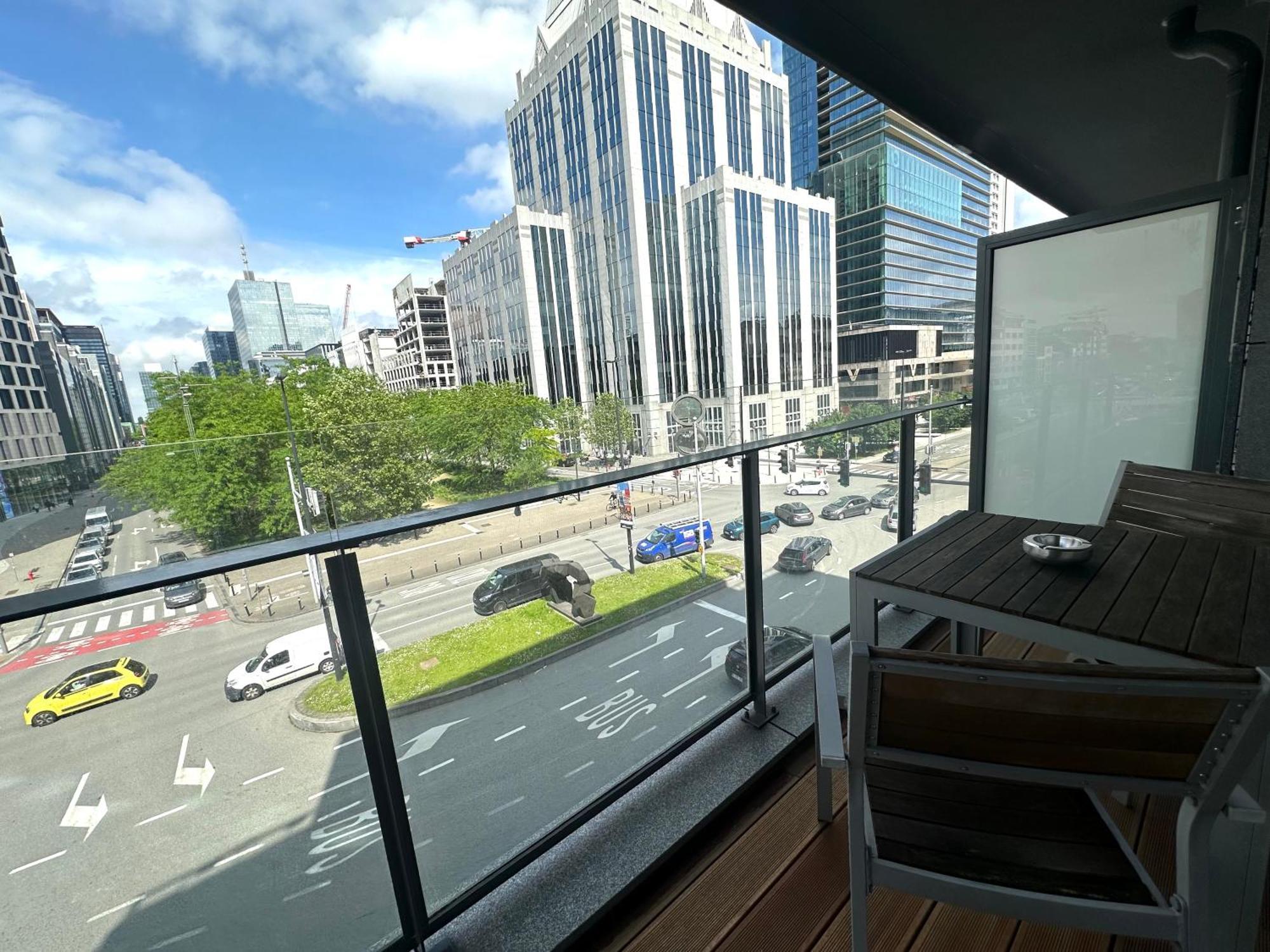 Apartment In Brussels City With Beautiful View Bagian luar foto